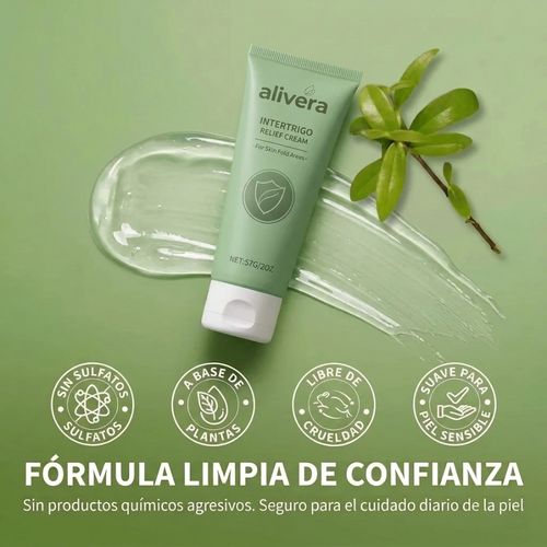 Alivera® Anti-Tiña Inguinal - Formula natural para hongos en la piel